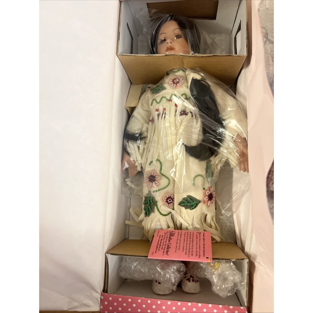 Treasury Collection Tender Spirit Porcelain  Indian Doll Paradise Galleries